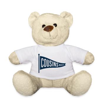 Cousins Beach – Pennant Flag - Teddy - Weiß - Vorne