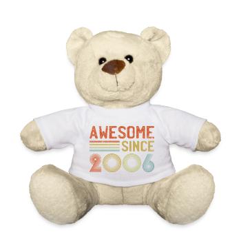 Retro-Design zur Jubiläumsfeier 2005 - Teddy - Weiß - Vorne