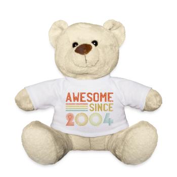 Retro-Design im Stil der 2000er - Teddy - Weiß - Vorne
