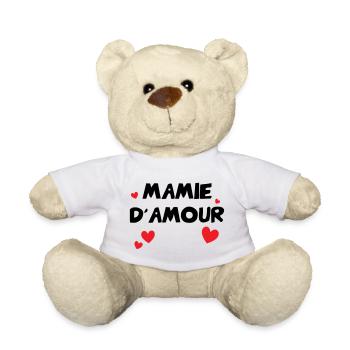 Oma der Liebe - Teddy - Weiß - Vorne
