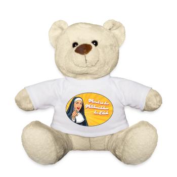 Moral ist für Milchmädchen - Teddy - Weiß - Vorne
