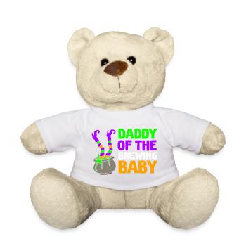 Sexe Révélation Halloween Papa en devenir - Nounours - blanc - Devant
