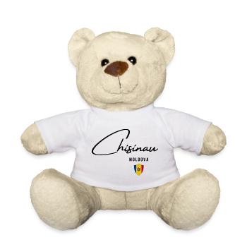 Elegantes Design Chisinau, ich liebe Chisinau - Teddy - Weiß - Vorne