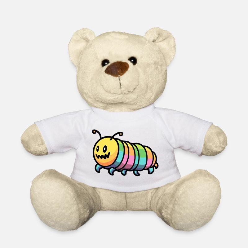 Wurm Halloween Zombie - Teddy - Weiß