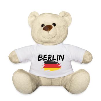 Berlin, Allemagne - Nounours - blanc - Devant