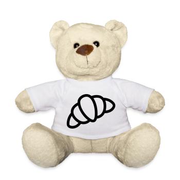 crescent - Teddy Bear - white - Front