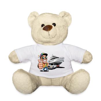 Funny If I Won The Lottery You’d Notice Yacht boat - Teddy - Weiß - Vorne