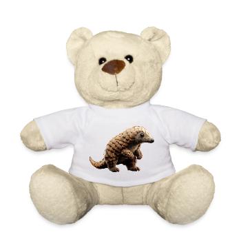 Pangolin Pangolin Pomme de pin Pangolins - Nounours - blanc - Devant