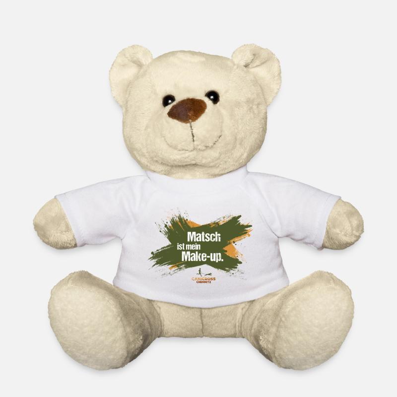 La boue, c’est mon maquillage. - Nounours - blanc
