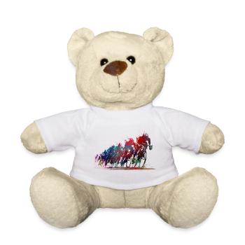 Cyclisme Sport Cycliste #cycling #sport #biking - Nounours - blanc - Devant