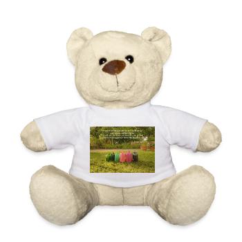 Water of Blessings Color Channels - Teddy Bear - white - Front