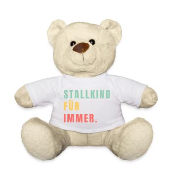 Stable child forever - Teddy Bear - white - Front