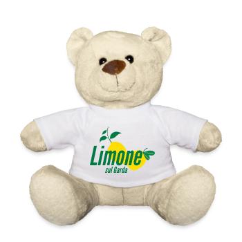 Stylisches „Limone sul Garda“ Zitronenprint Shirt - Teddy - Weiß - Vorne