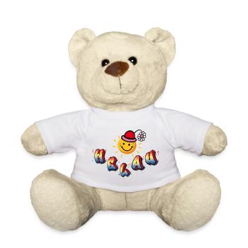 Karneval Helau - Teddy - Weiß - Vorne