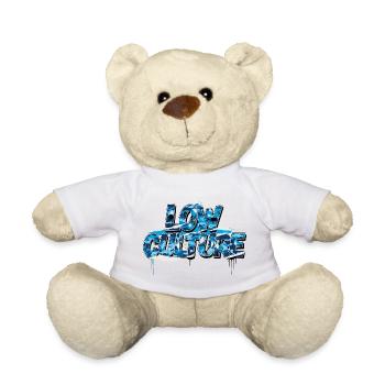 Low Culture JDM Car Szene Street Style - Teddy - Weiß - Vorne
