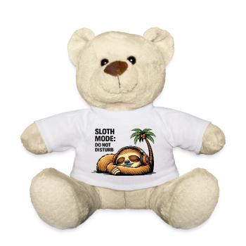 Trägheitsmodus Nicht stören - Teddy - Weiß - Vorne