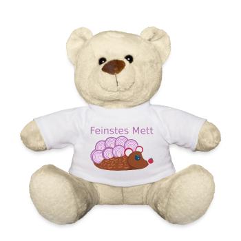 Der Mettigel: Feinstes Mett! (Nr.2) - Teddy - Weiß - Vorne