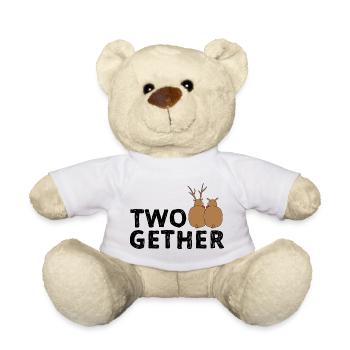 TWOGETHER - Teddy Bear - white - Front