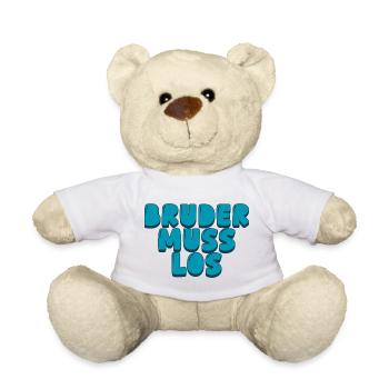 Bruder muss los - Teddy - Weiß - Vorne