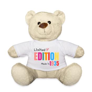 Limited edition Made in 1935 - Teddy Bear - white - Front