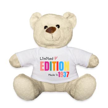 Limited edition Made in 1937 - Teddy Bear - white - Front