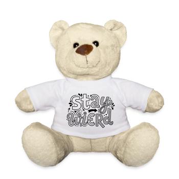 Bleib seltsam - Teddy - Weiß - Vorne