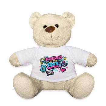 80er Neon Retro Revival - Teddy - Weiß - Vorne