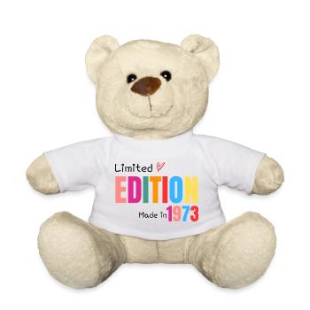 Limited edition Made in 1973 - Teddy Bear - white - Front
