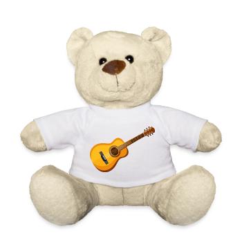 guitare - Nounours - blanc - Devant