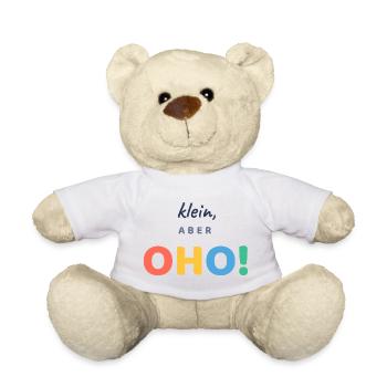 Klein, aber OHO! - Teddy - Weiß - Vorne