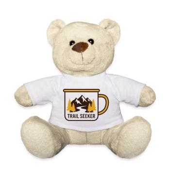Berge Tasse Wander Logo - Teddy - Weiß - Vorne