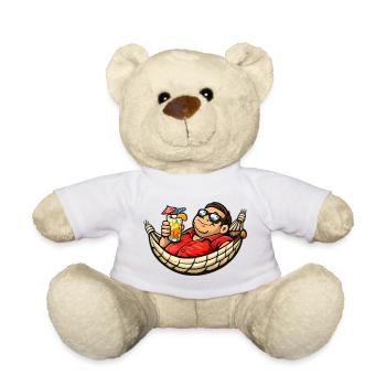 Hammock professional - Teddy Bear - white - Front