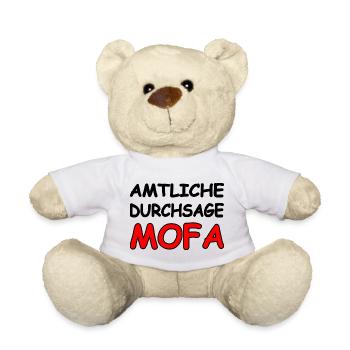 Mofa - Teddy - Weiß - Vorne