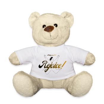 Freue dich immer im Herrn - Teddy - Weiß - Vorne