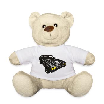 devils ride - Teddy - Weiß - Vorne