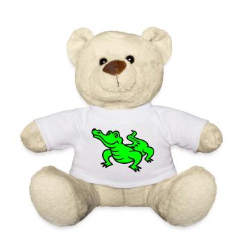 Crocodile (a) - Teddy - Weiß - Vorne