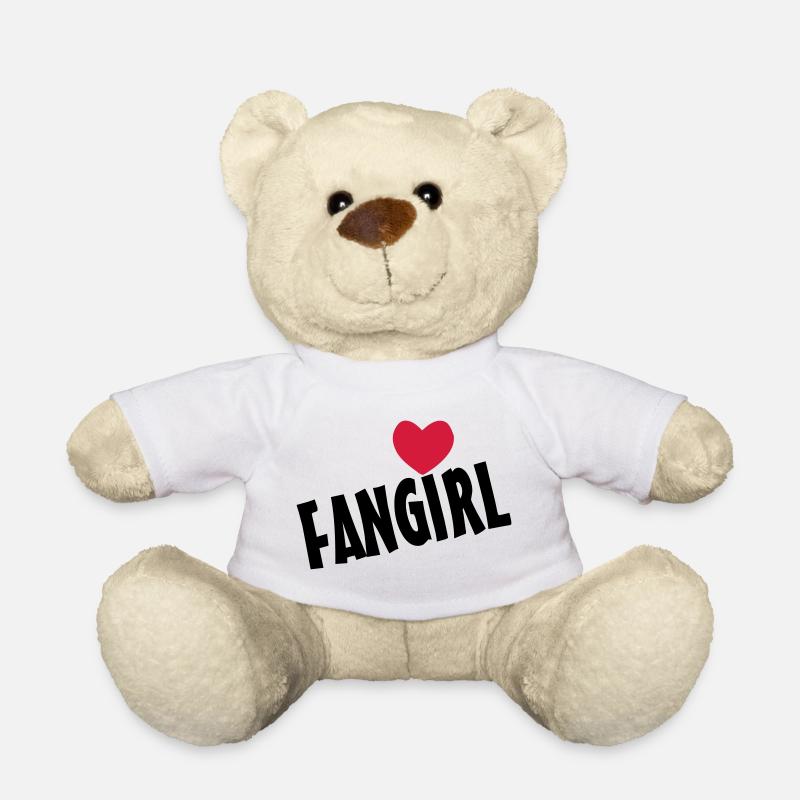 Fangirl Geschenk - Teddy - Weiß