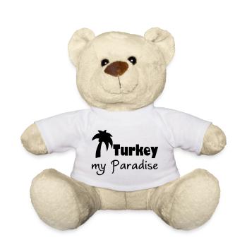 Turkey Paradise - Teddy Bear - white - Front