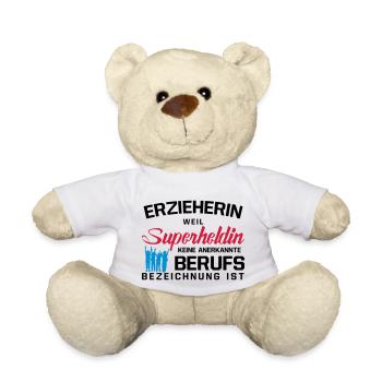 Erzieherin - Teddy - Weiß - Vorne