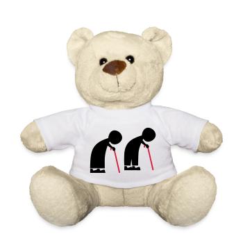 People - Teddy Bear - white - Front