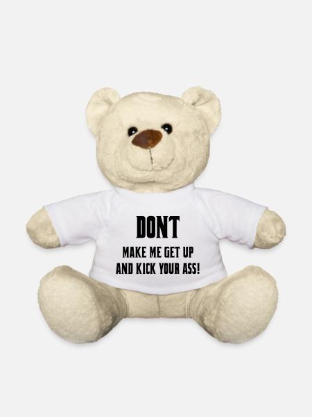 Lass mich nicht aus meinem Rollstuhl aussteigen # - Teddy - Weiß