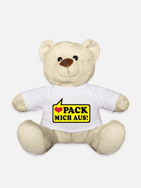 liebe und mehr - Teddy - Weiß
