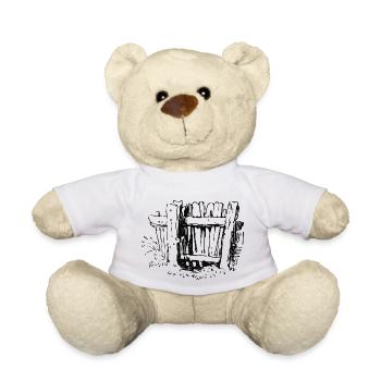 zaun-tor-forte-01 - Teddy - Weiß - Vorne