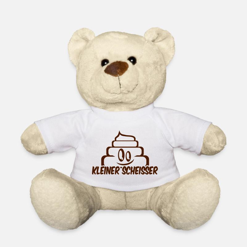 petite merde, merdes - Nounours - blanc