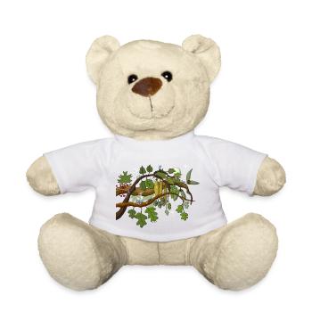geheimnisvoller Wald - Teddy - Weiß - Vorne
