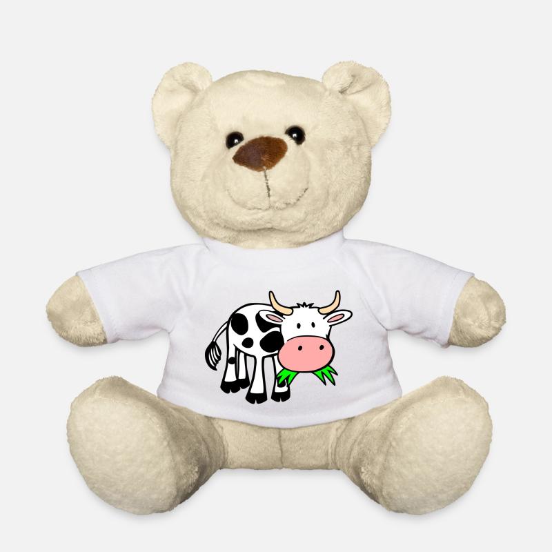 Kuh - Teddy - Weiß