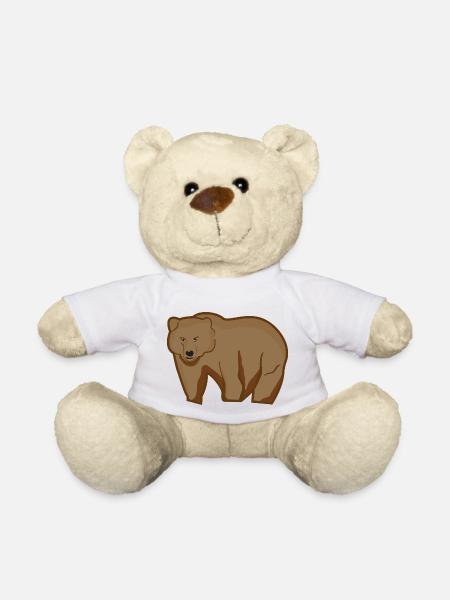 Grizzly Bär - Teddy - Weiß