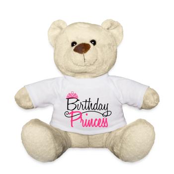 princess prinzessin krone koenigin girl maedchen p - Teddy - Weiß - Vorne