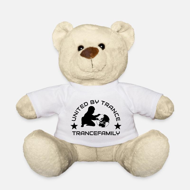 UNITED BY TRANCE - Nounours - blanc