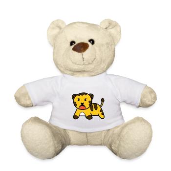 Kleiner Tiger - Teddy - Weiß - Vorne